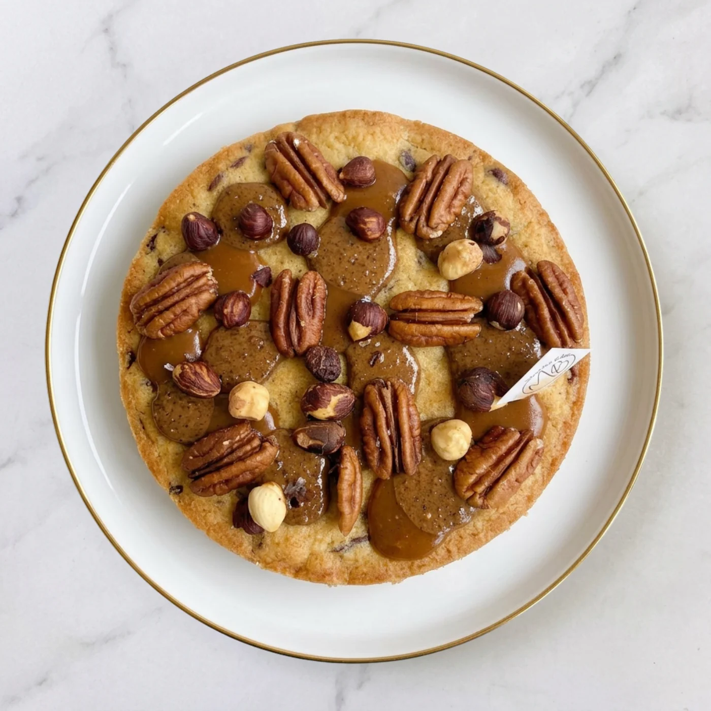 Cookie Caramel Beurre Salé & Praliné Noisettes